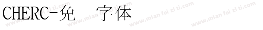 CHERC字体转换