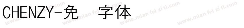 CHENZY字体转换