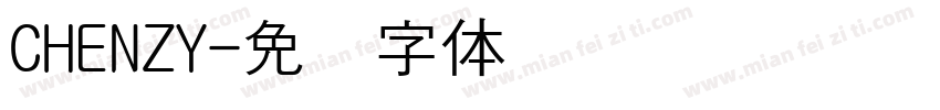CHENZY字体转换