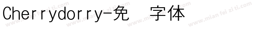 Cherrydorry字体转换