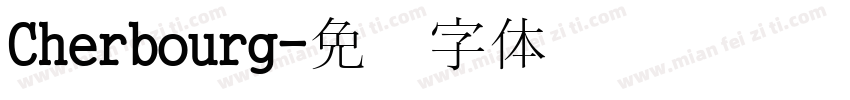 Cherbourg字体转换