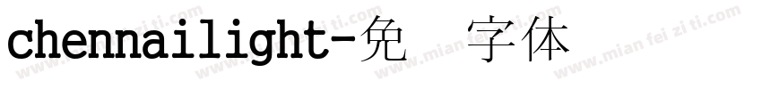 chennailight字体转换