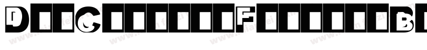 DjbCutoutsFlowersBold-RLne字体转换