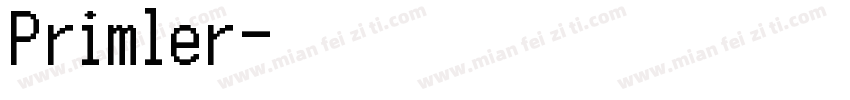 Primler字体转换