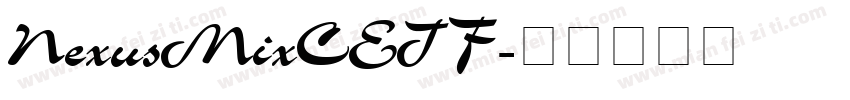 NexusMixCETF字体转换