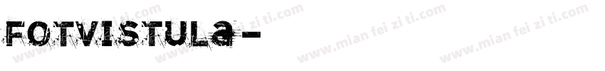 FOTVistula字体转换