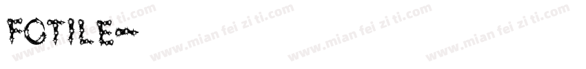 fotile字体转换