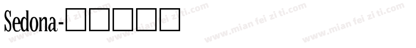 Sedona字体转换