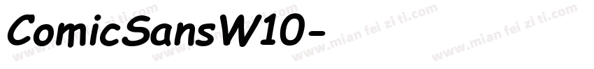 ComicSansW10字体转换