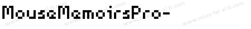 MouseMemoirsPro字体转换