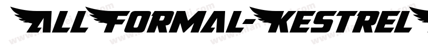 AllFormal-KestrelMon字体转换