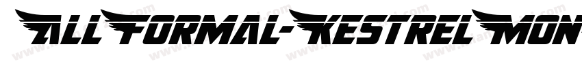 AllFormal-KestrelMon字体转换