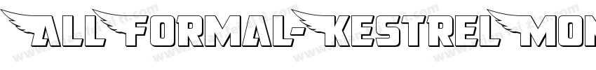 AllFormal-KestrelMon字体转换