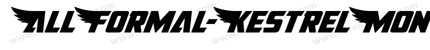 AllFormal-KestrelMon字体转换