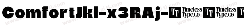 ComfortJkl-x3RAj字体转换