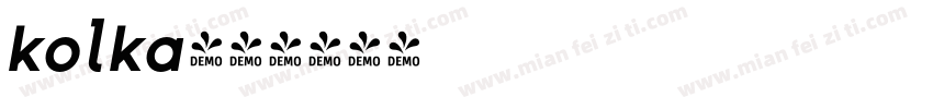 kolka字体转换