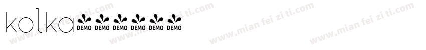 kolka字体转换