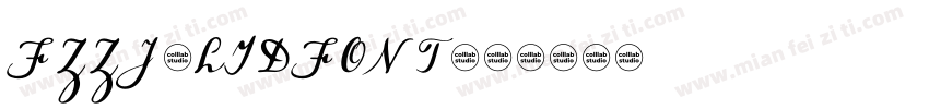 FZZJ-LIDFONT字体转换