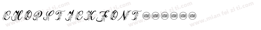 chopstickfont字体转换
