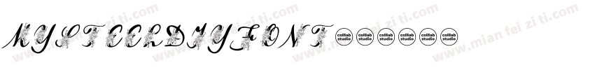 mysteeldiyfont字体转换