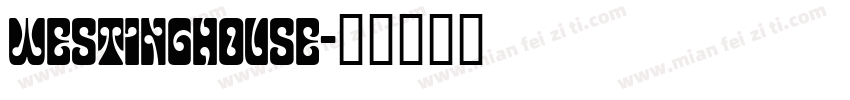 Westinghouse字体转换