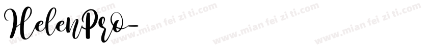 HelenPro字体转换