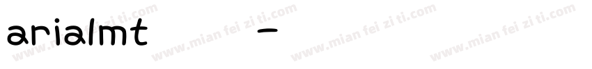 arialmt字体下载字体转换