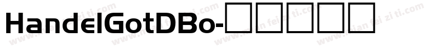 HandelGotDBo字体转换
