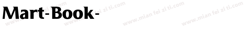 Mart-Book字体转换