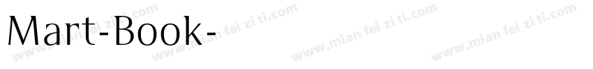 Mart-Book字体转换