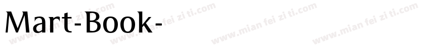 Mart-Book字体转换