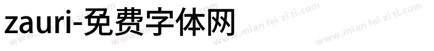 zauri字体转换