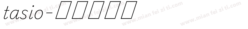 tasio字体转换