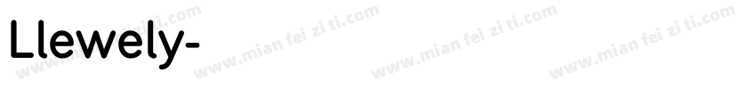 Llewely字体转换