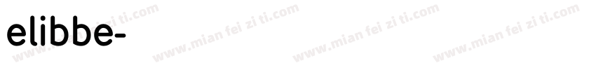 elibbe字体转换