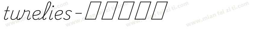 turelies字体转换