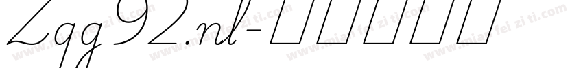 Zqg92.nl字体转换