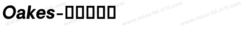 Oakes字体转换