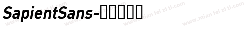 SapientSans字体转换