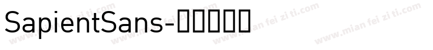 SapientSans字体转换