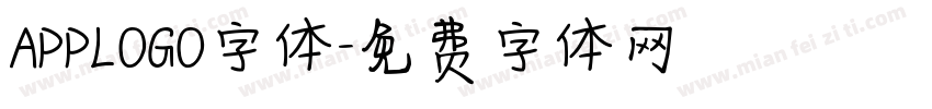 APPLOGO字体字体转换