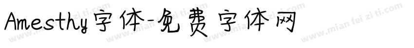 Amesthy字体字体转换