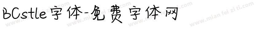 BCstle字体字体转换