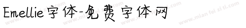 Emellie字体字体转换