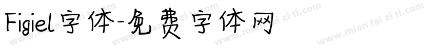 Figiel字体字体转换
