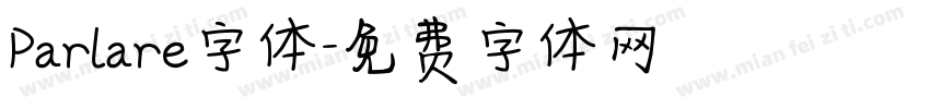 Parlare字体字体转换