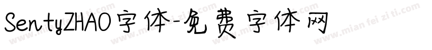 SentyZHAO字体字体转换