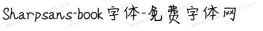 Sharpsans-book字体字体转换