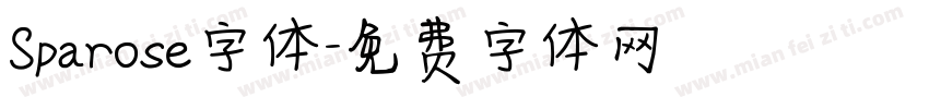 Sparose字体字体转换