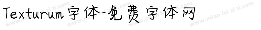 Texturum字体字体转换